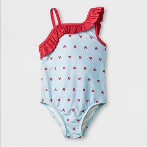 Disney junkfood asymmetrical bathing suit